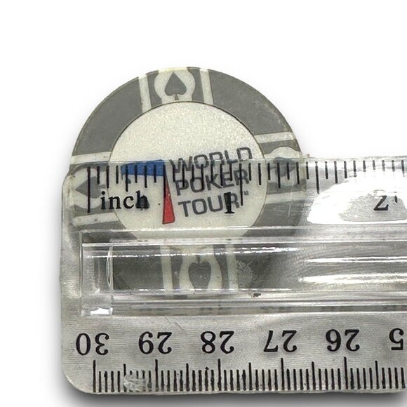 World Poker Tour Blue Blue Chip EUC Tournament Authentic 2012 EUC - Picture 2 of 2